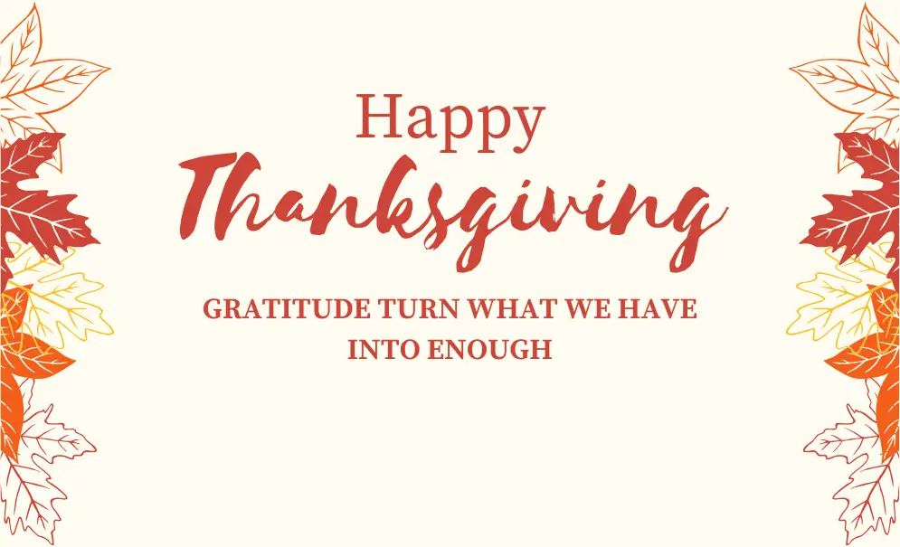 Thanksgiving Message: Gratitude for Clients and Community